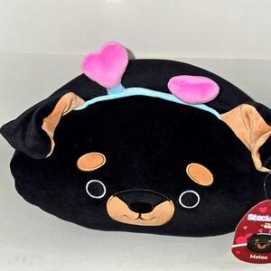 Squishmallows 12" Stackables MATEO  Dog Pillow